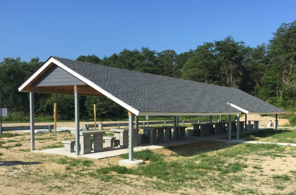 New shooting structures now at five improved rifle ranges.