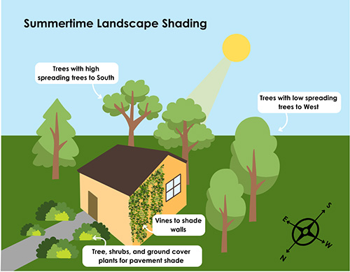 Summertime Landscape Shading Summertime Landscape Shading