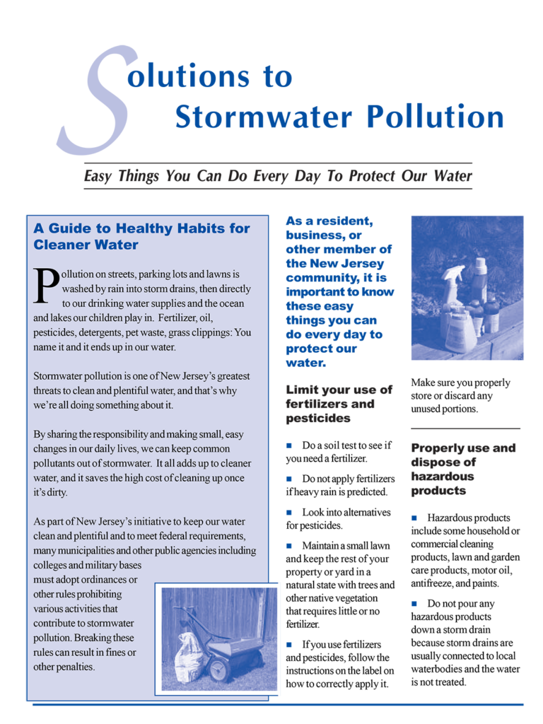 solutions to stormwater pollution picture