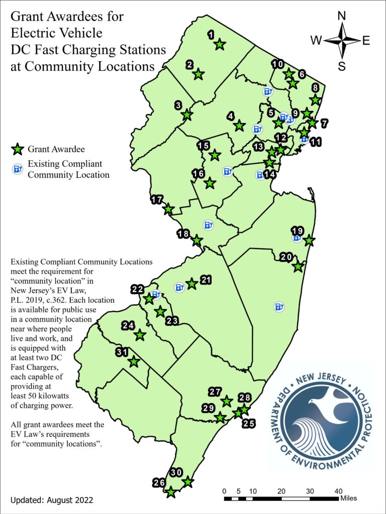 NJDEP| Drive Green NJ | It Pays to Plug In - Community Fast Chargers