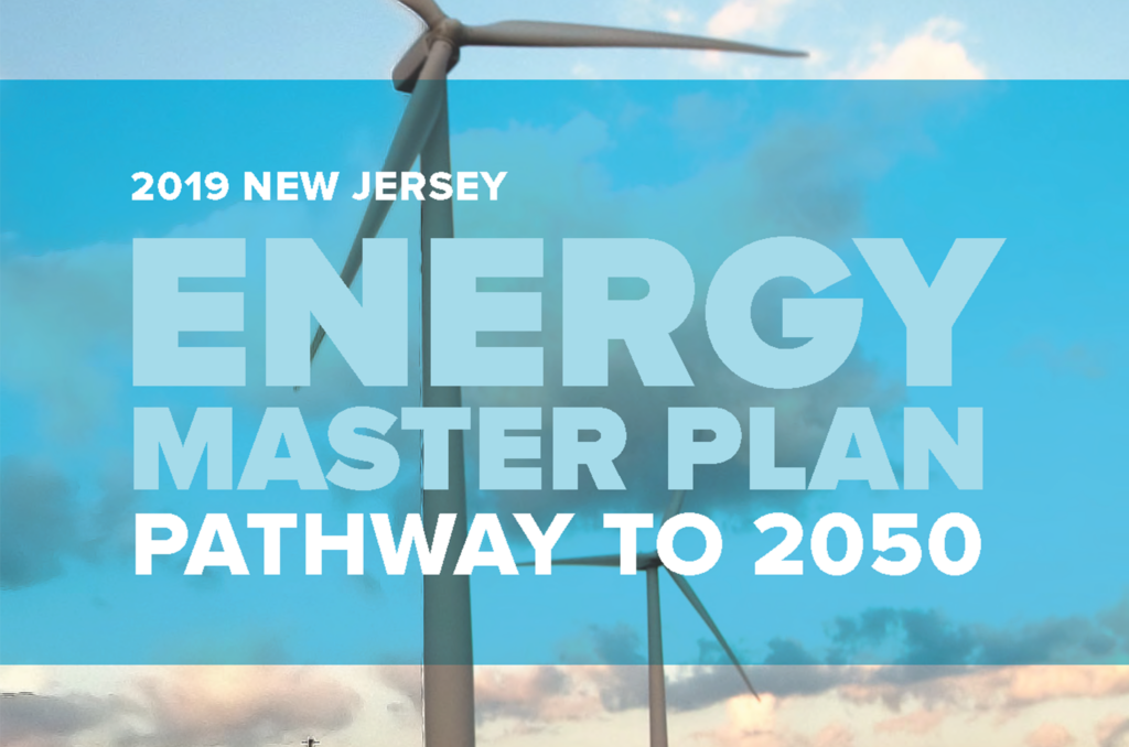 Photo of the cover of the 2019 NJ Energy Master Plan