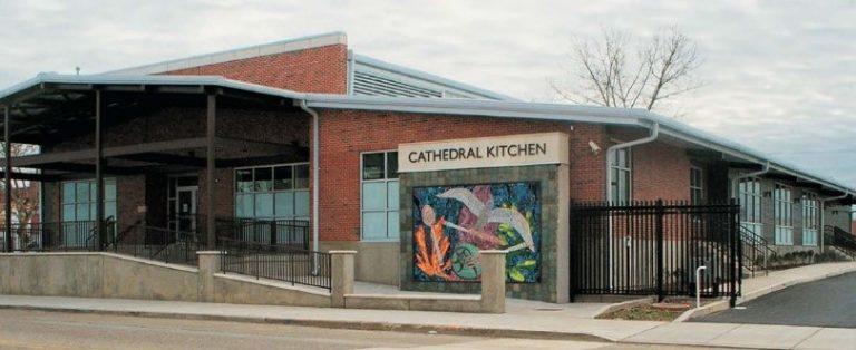 Cathedral Kitchen in Camden sits on a former brownfield site, which had housed a hardware company for almost 100 years