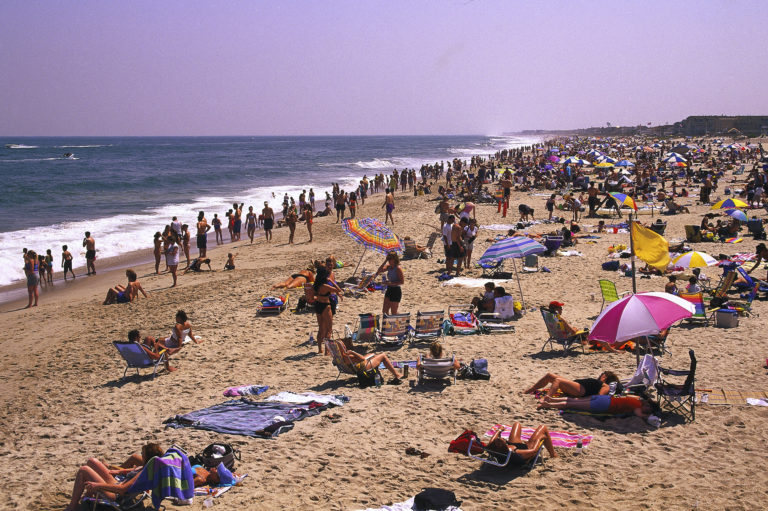 Where better to go than the beach on a hot day? New Jersey experienced record warmth during five months of 2012, including July.