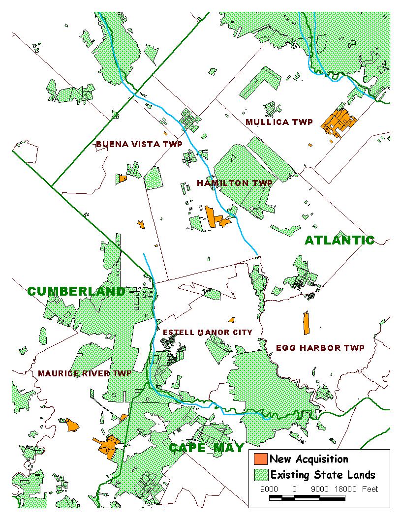 Successful State Acquisitions for NJ's OutdoorsArchive Green Acres