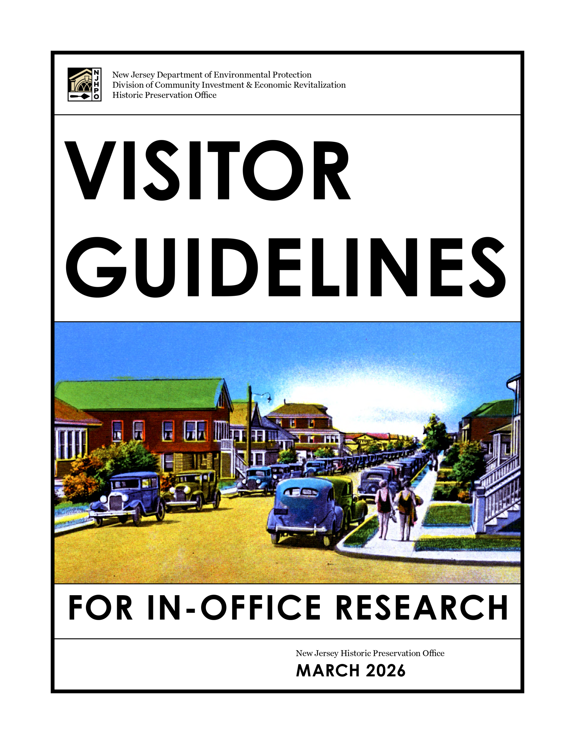 Visitor Guidelines for In-Office Research | NJ Historic Preservation Office