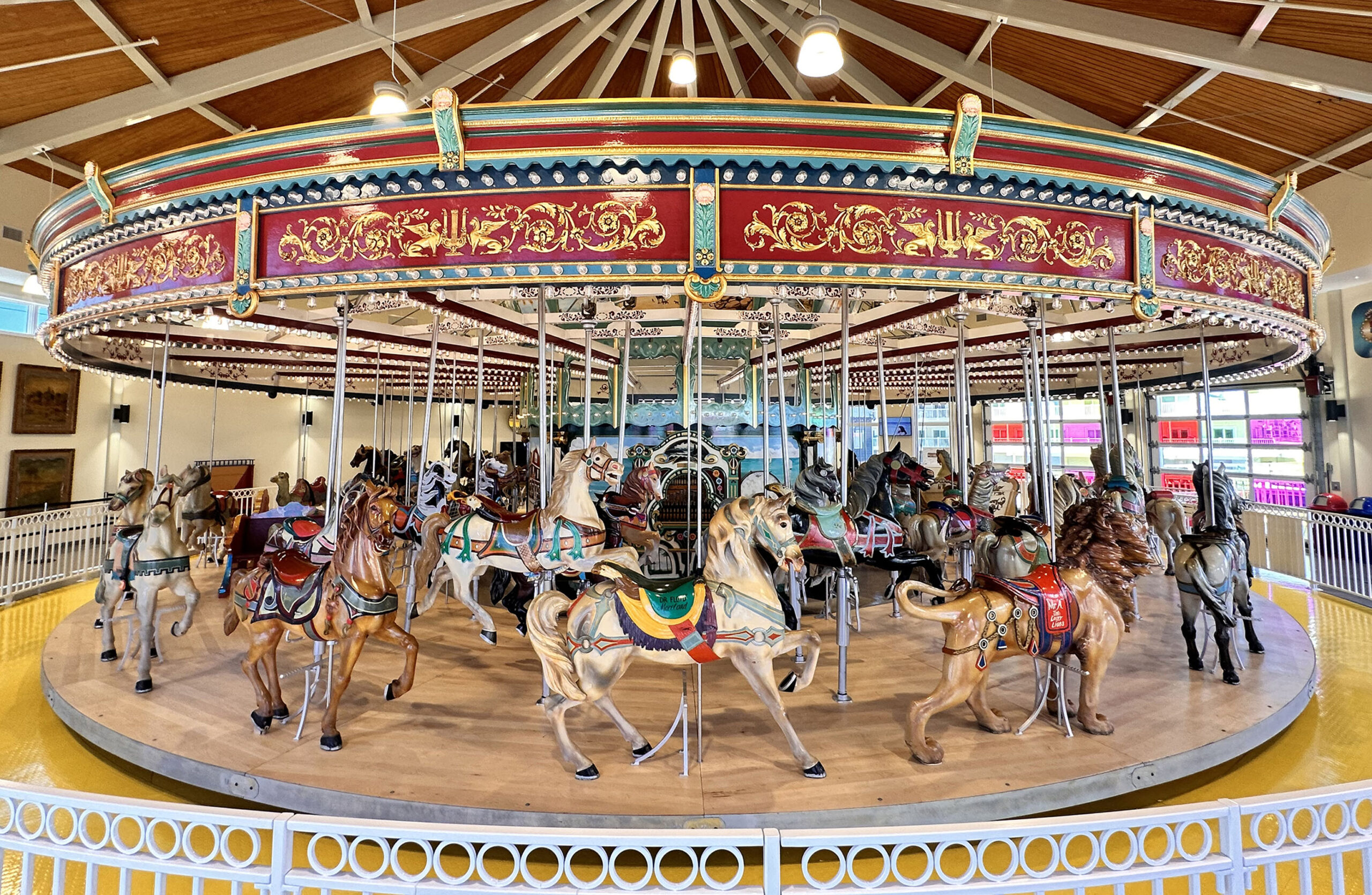 Carousel Colonial W. F. Mangels Carousell Works Archives | Historic Preservation Office