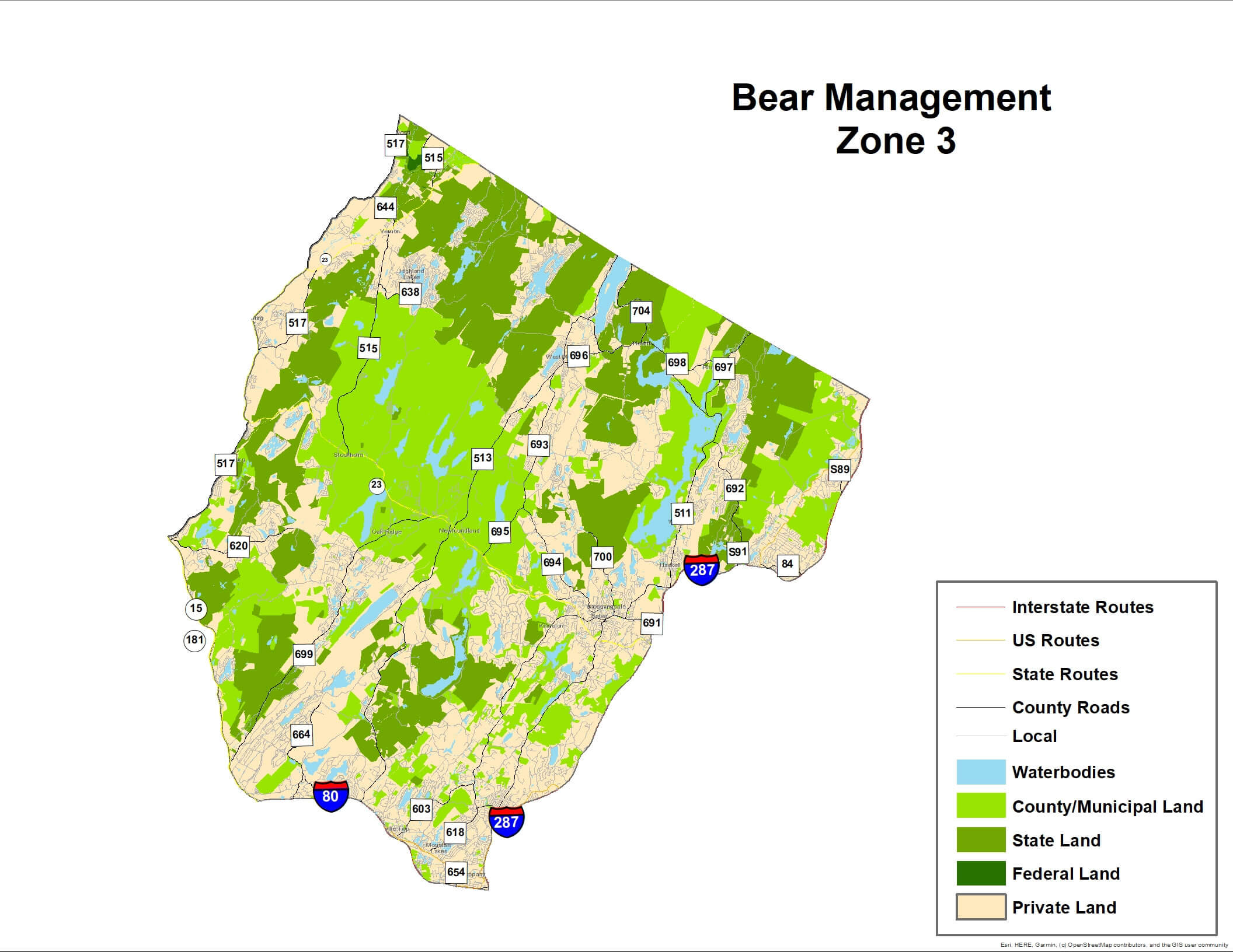 Minnesota Bear Zone Map - 2m26zk4