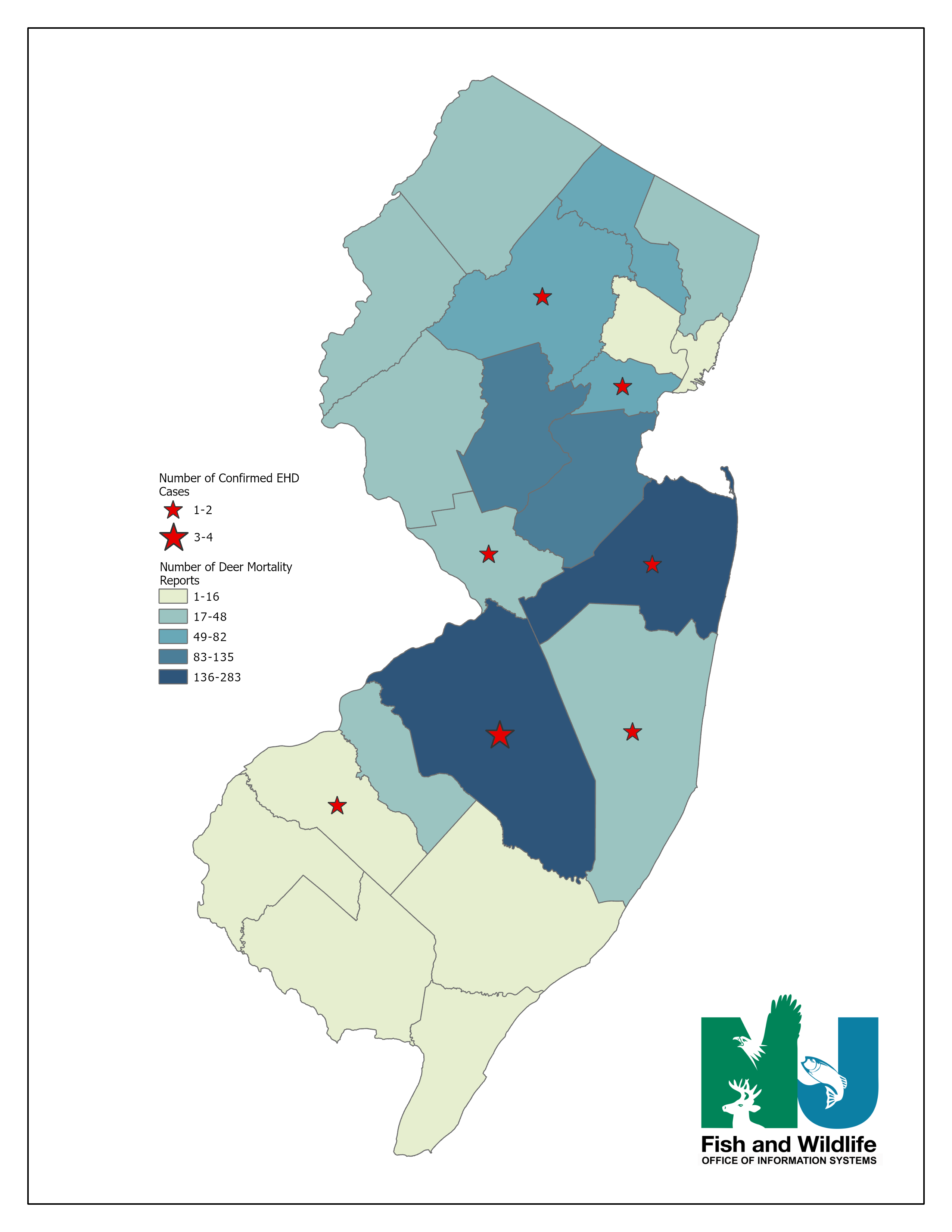 NJDEP| Fish & Wildlife | Hemorrhagic Disease in New Jersey Deer