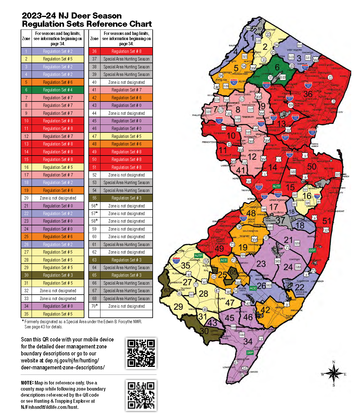 NJDEP| Fish & Wildlife | Deer Seasons and Regulations