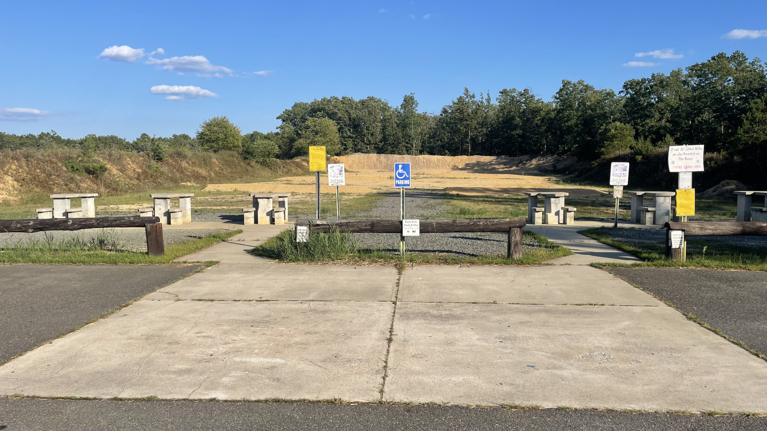 NJDEP Fish & Wildlife Makepeace Lake and Clinton WMA Ranges Reopen