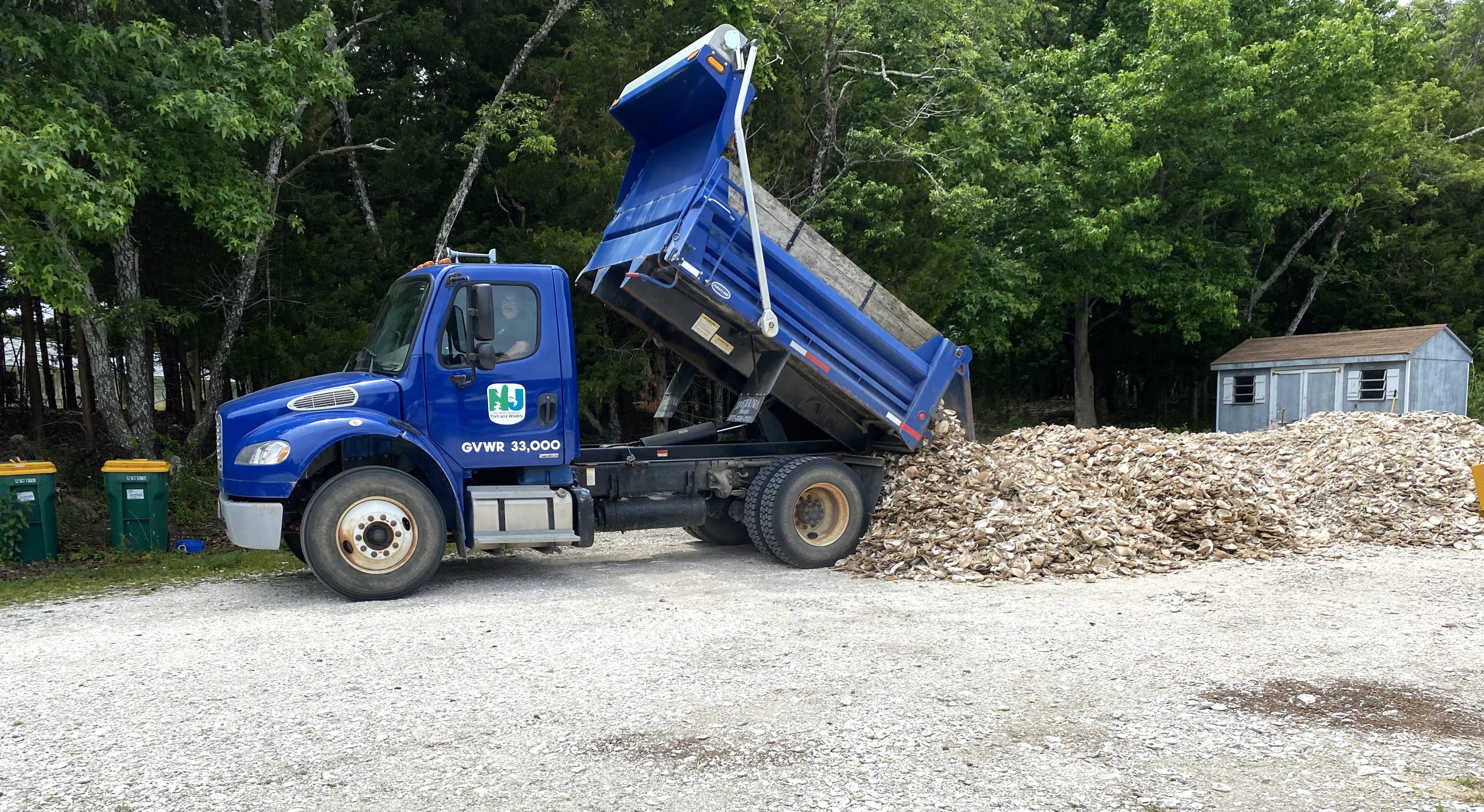Cured Shells NJDEP| Fish & Wildlife | Shell Recycling Program - Operations
