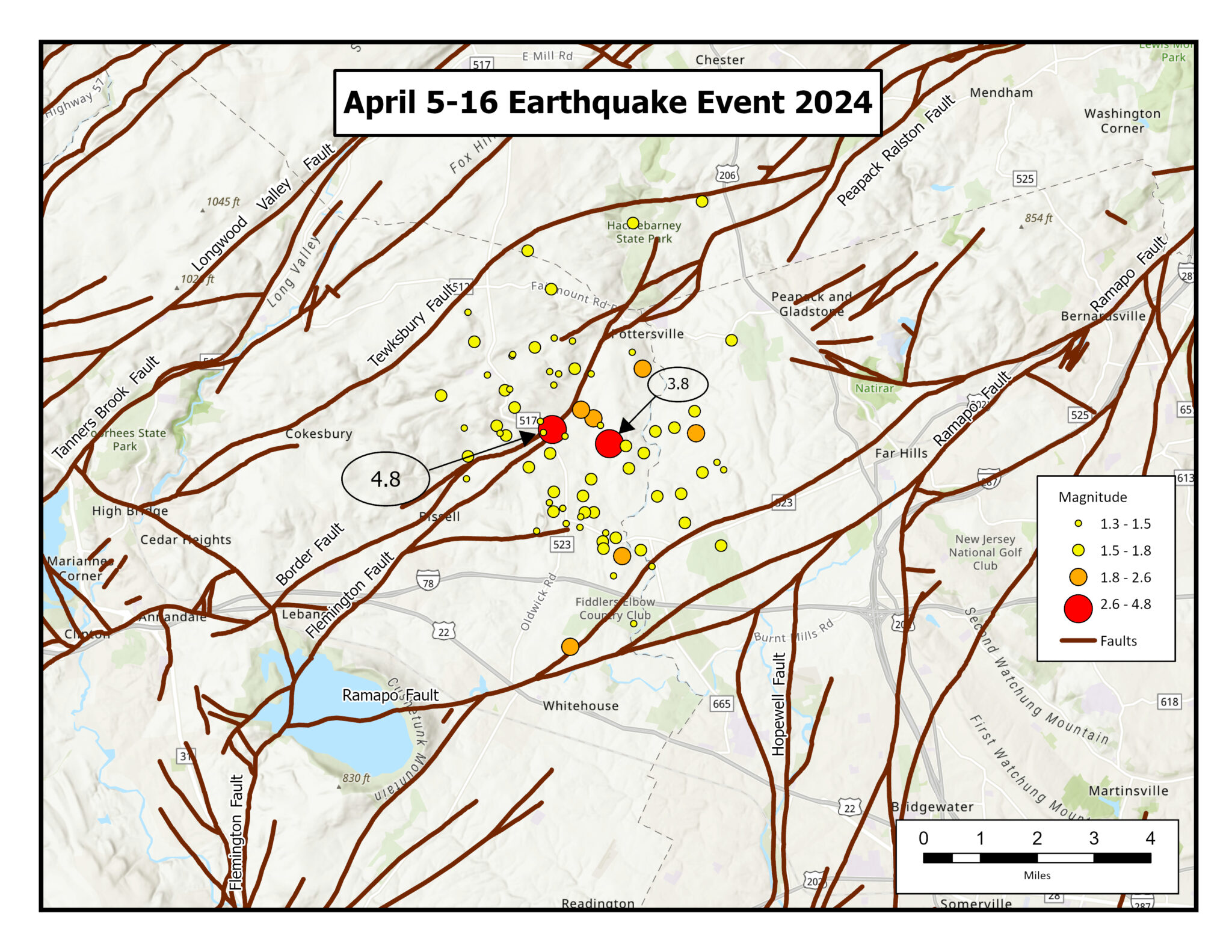 NJDEP| NJ Geological Survey | 4/5/2024 NJ Earthquake