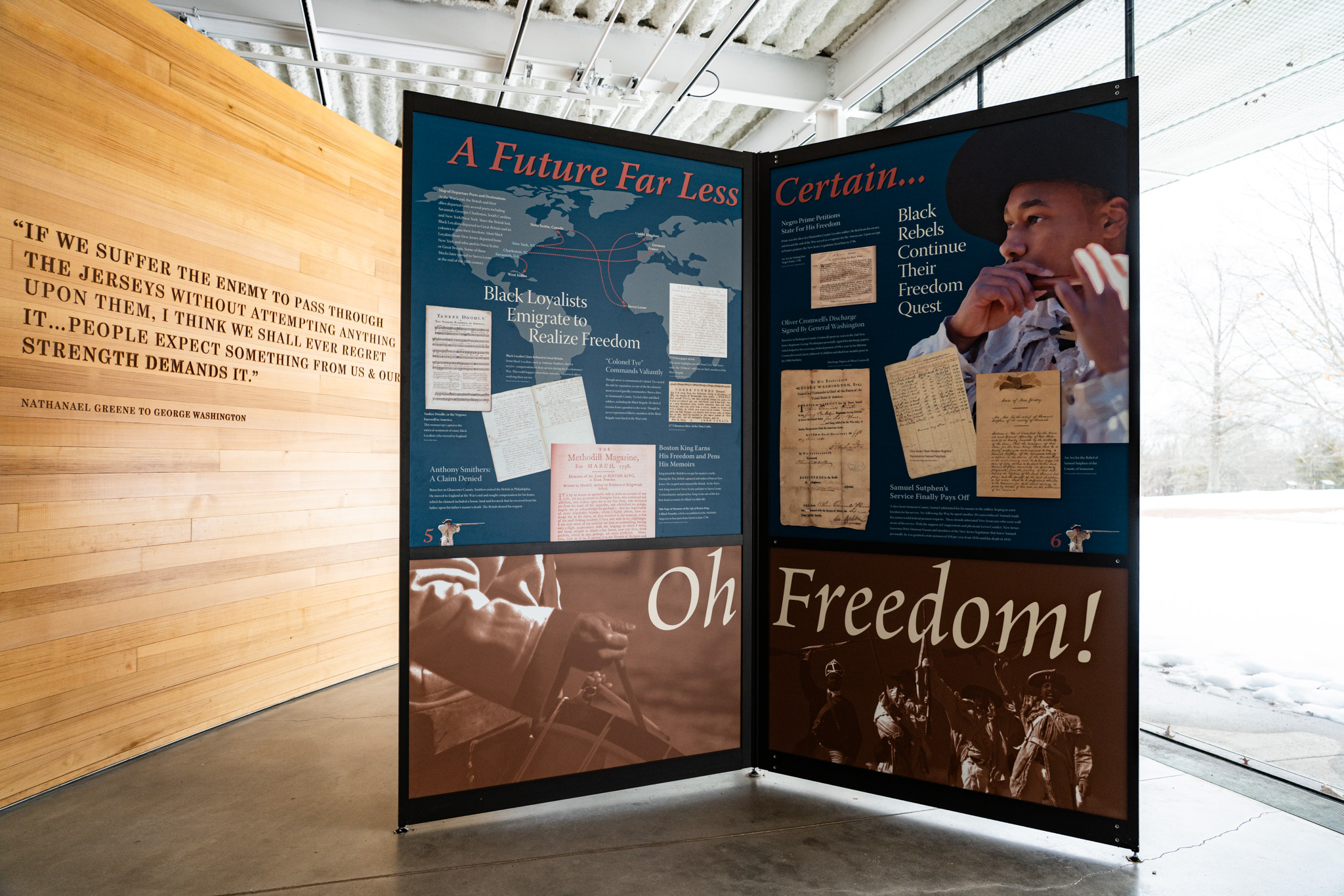 Oh Freedom! Exhibit - State Parks, Forests & Historic Sites