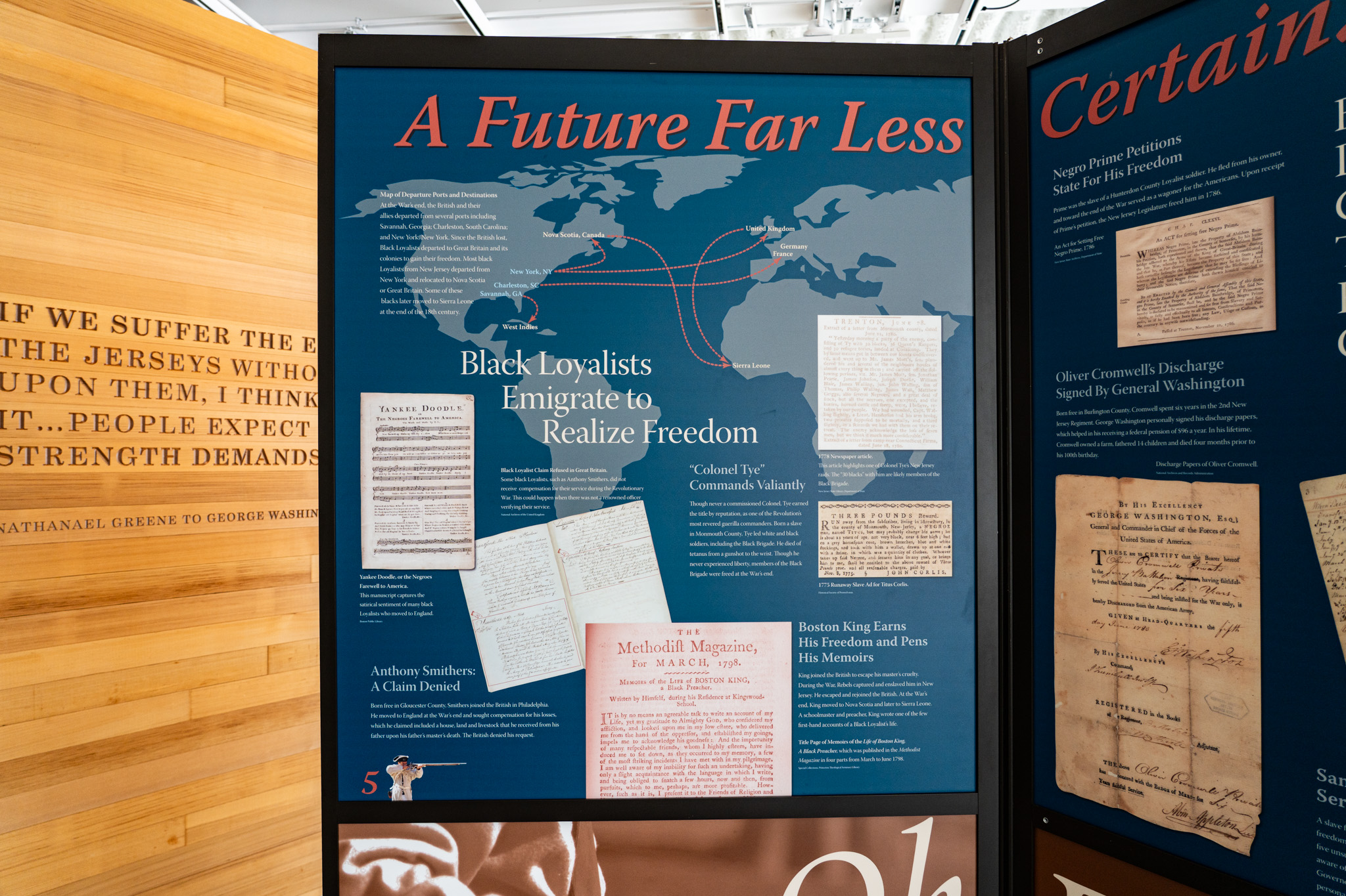 Oh Freedom! Exhibit - State Parks, Forests & Historic Sites