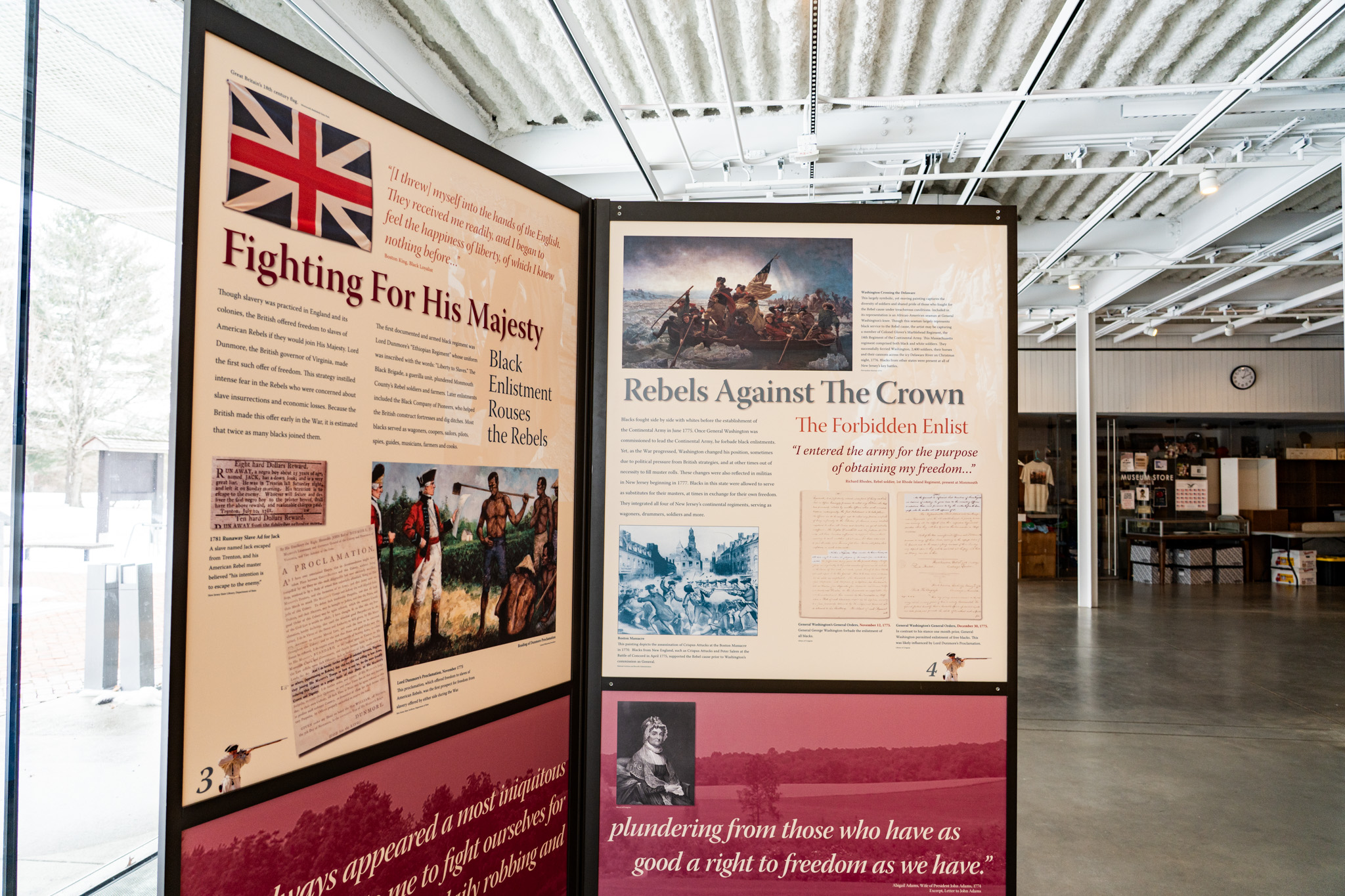 Oh Freedom! Exhibit - State Parks, Forests & Historic Sites