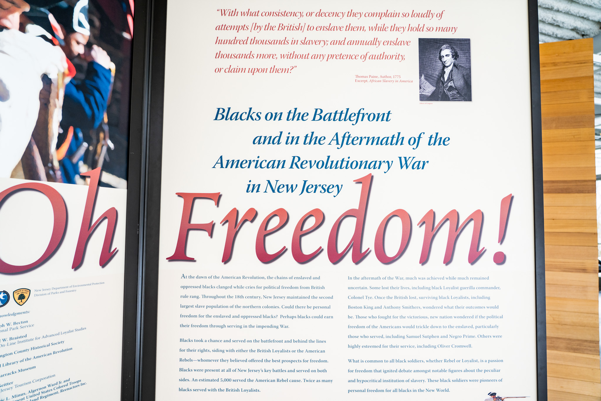 Oh Freedom! Exhibit - State Parks, Forests & Historic Sites