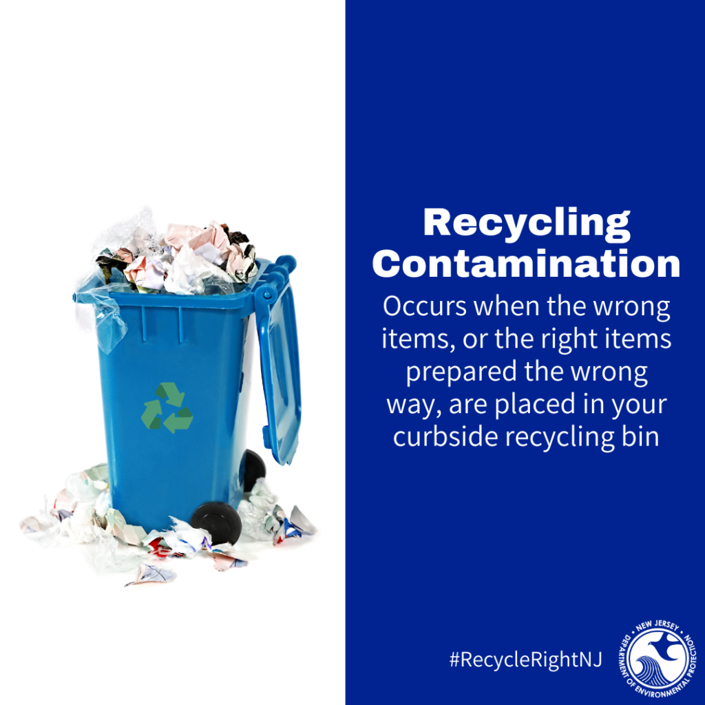 Recycle Contamination NJDEP| Sustainability | Outreach Materials
