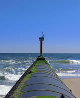 outfall pipe to ocean